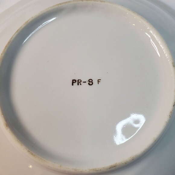 Vintage Norcrest Ceramic Bowl & Pitcher Hand Painted Purple Violets PR-8F 6 inch - Picture 8 of 16